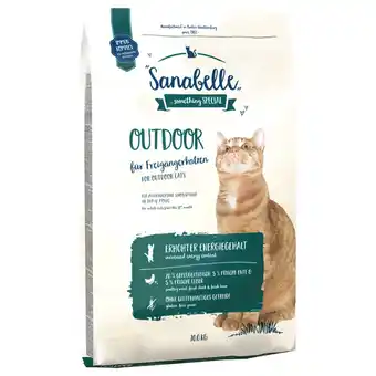 Zooplus 2x10kg Outdoor Sanabelle Kattenvoer aanbieding