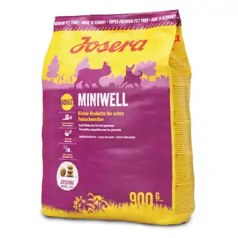 Zooplus 2x900g Miniwell Josera Hondenvoer aanbieding