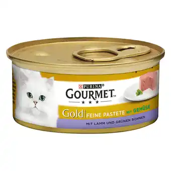 Zooplus 24 x 85 g Gourmet Gold Mousse Kattenvoer - Lam & Sperziebonen - Voordeelpakket aanbieding