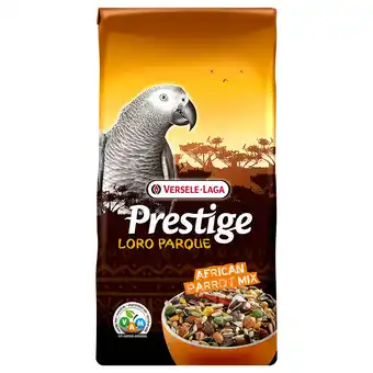 Zooplus 15 kg Prestige Premium Loro Parque African Parrot Mix Versele-Laga Vogelvoer aanbieding