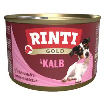 Zooplus 10 + 2 gratis! Rinti Gold 12 x 185 g - Diverse varianten verkrijgbaar aanbieding