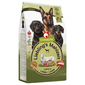 Zooplus 2x10kg GranataPet Adult Lam Hondenvoer aanbieding