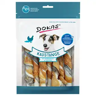 Zooplus Dokas Kauwstaven met Kipfilet en Vissenhuid - 3 x 170 g aanbieding