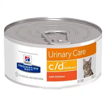 Zooplus Gemengd pakket Hill's Prescription Diet Feline Kattenvoer - Feline c/d Multicare met Kip (1,5 kg) - Urinewegen aanbieding