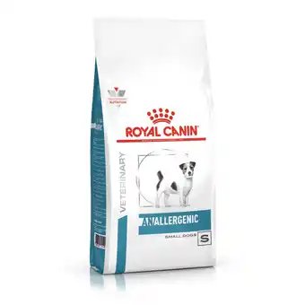 Zooplus 2x3kg Anallergenic Small Dog Royal Canin Veterinary Hondenvoer aanbieding