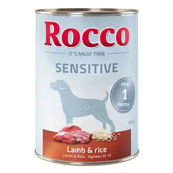 Zooplus 24x400g Lam & Rijst Rocco Sensitive Hondenvoer aanbieding