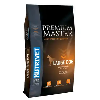 Zooplus 15kg Nutrivet Premium Master Large hondenvoer droog aanbieding