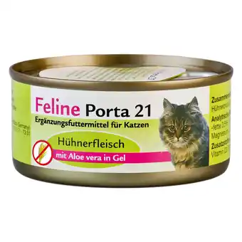 Zooplus 6x156g Feline Kip met Aloe (graanvrij) Porta 21 Kattenvoer aanbieding