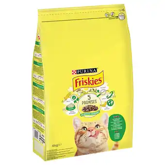 Zooplus 2x4kg Konijn, Kip & Groenten Friskies Kattenvoer aanbieding