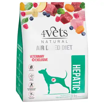 Zooplus Voordeelpakket: 2x1kg 4vets Natural Canine Hepatic hondenvoer droog aanbieding