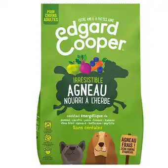 Zooplus 2x2,5kg Edgard & Cooper Adult Lam graanvrij - Droog hondenvoer aanbieding