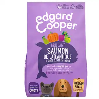 Zooplus 2x2,5kg Edgard & Cooper Puppy zalm, kalkoen graanvrij - Droog hondenvoer aanbieding