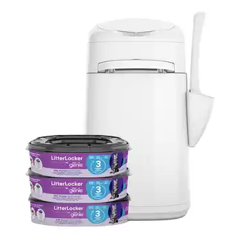 Zooplus LitterLocker by Litter Genie Kattenbak + 3 Navulcassettes aanbieding