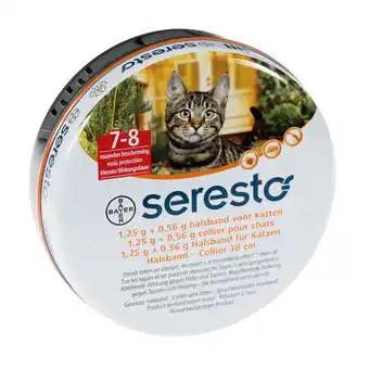 Zooplus Seresto vlooienhalsband voor katten Halsband 38cm aanbieding