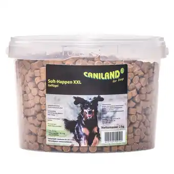 Zooplus 2kg Soft Gevogelte-Trainees XXL-Emmer Canibit Hondensnacks aanbieding