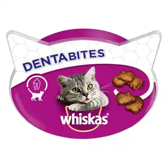 Zooplus 10% korting! Whiskas snacks - Dentabites - Kip (40 g) aanbieding