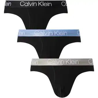 Spartoo Slips Calvin Klein Jeans Set van 3 heupslips met moderne structuur aanbieding