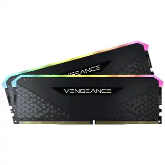 Conrad Corsair Vengeance RGB RS DDR4 Werkgeheugenset voor PC DDR4 16 GB 2 x 8 GB Non-ECC 3200 MHz 288-pins DIMM CL16-20-20-38 CMG16G aanbieding