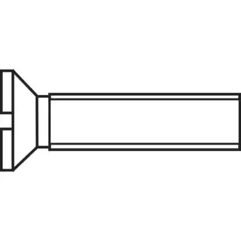 Conrad TOOLCRAFT M2*10 D963-4.8:A2K 194817 Verzonken schroeven M2 10 mm Sleuf DIN 963 Staal Verzinkt 100 stuk(s) aanbieding