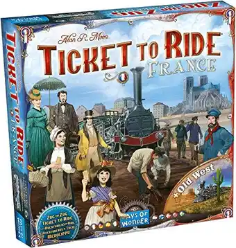 Bol.com Ticket to Ride France & Old West - Uitbreiding - Bordspel aanbieding