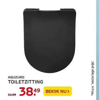 Praxis Aquzuro Toiletzitting aanbieding