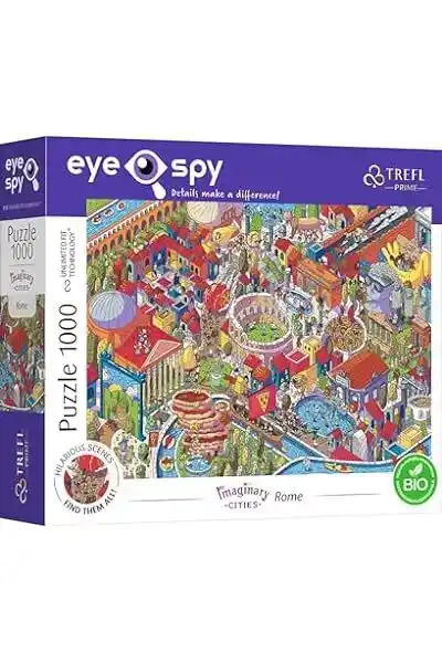 Trefl Prime - UFT Eye-Spy Puzzle Imaginary Cities: Rome, Italy - 1000 ...