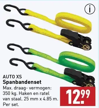 ALDI AUTO XS Spanbandenset aanbieding