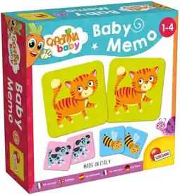 Amazon Lisciani 80045 Carotina baby memo animali aanbieding