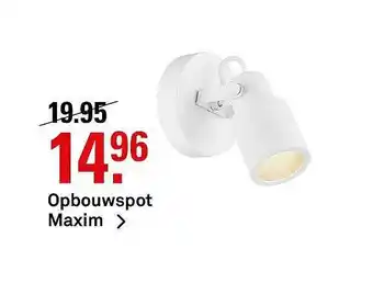 Karwei Opbouwspot Maxim aanbieding