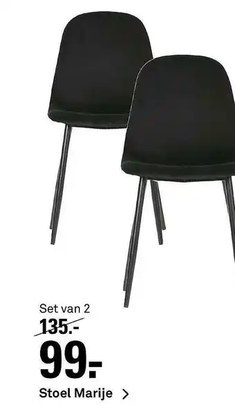 Karwei Stoel Marije aanbieding