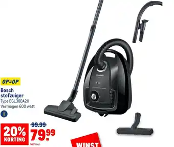 Makro BOSCH Serie 4 Bosch stofzuiger aanbieding