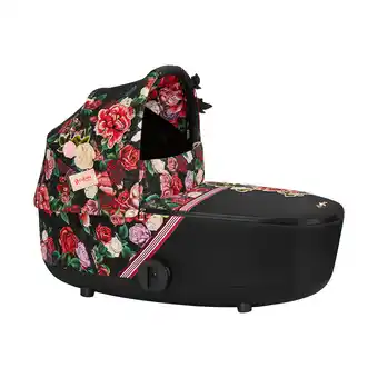 Babypark Cybex Mios Spring Blossom Lux Reiswieg Dark Black aanbieding