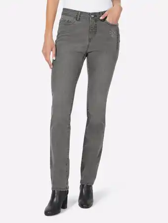 Heine Push-up jeans inlight grey-denim van heine aanbieding