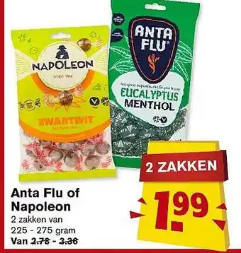 Hoogvliet Anta flu of napoleon aanbieding