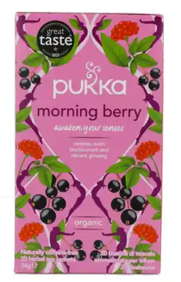 De Online Drogist Pukka Thee Morning Berry 20ZK aanbieding