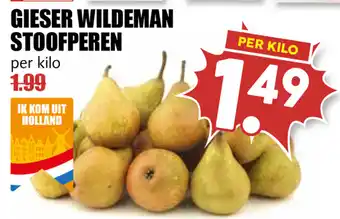 MCD Supermarkt Gieser Wildeman Stoofperen 1kg aanbieding