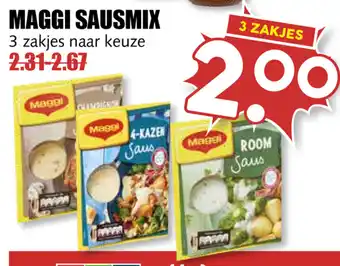 MCD Supermarkt Maggi Sausmix 3st aanbieding