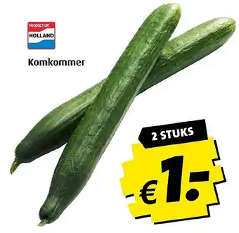 Boni Komkommer aanbieding