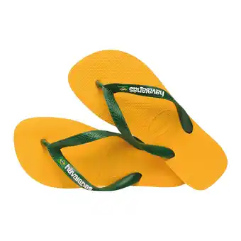 Plutosport Havaianas Brasil Logo Teenslipper Senior aanbieding