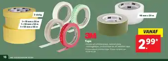 Lidl Tape aanbieding