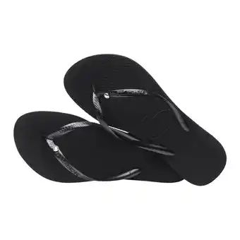 Plutosport Havaianas Slim Crystal SW II Teenslippers Dames aanbieding