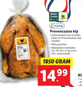 Lidl Provencaalse kip 1850 gram aanbieding