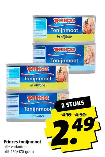 Boni Princes tonijnmoot aanbieding