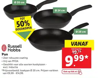 Lidl Russell hobbs pan aanbieding