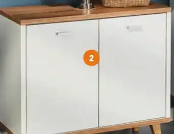 Lidl Wastafel onderkast corfu 60 x 28 x 55 cm aanbieding