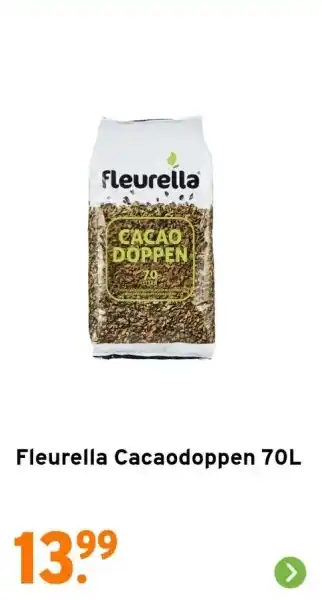 GAMMA Fleurella Cacaodoppen 70L aanbieding