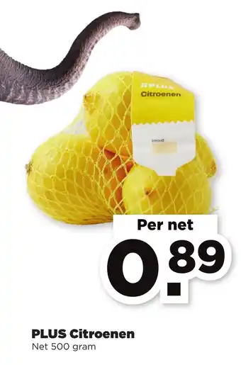 PLUS Citroenen per net aanbieding