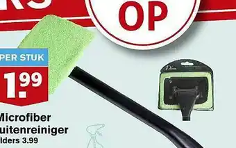 Hoogvliet Microfiber Uitenreiniger aanbieding