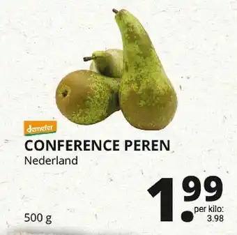 Natuurwinkel Conference Peren aanbieding