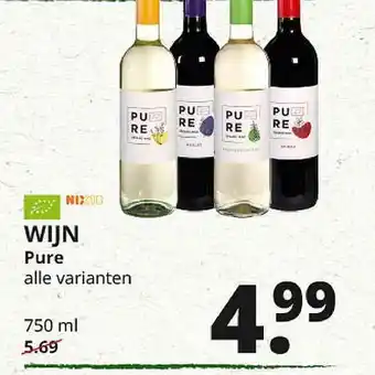 Natuurwinkel Wijn Pure aanbieding